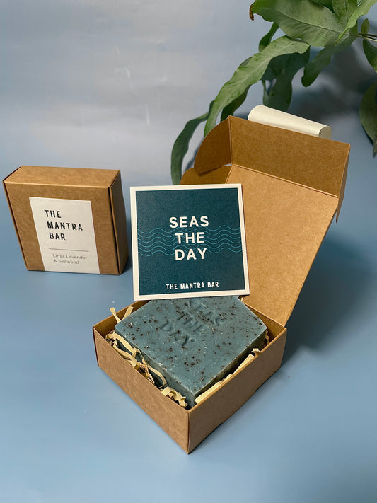 Lime, Lavender & Seaweed Soap Bar