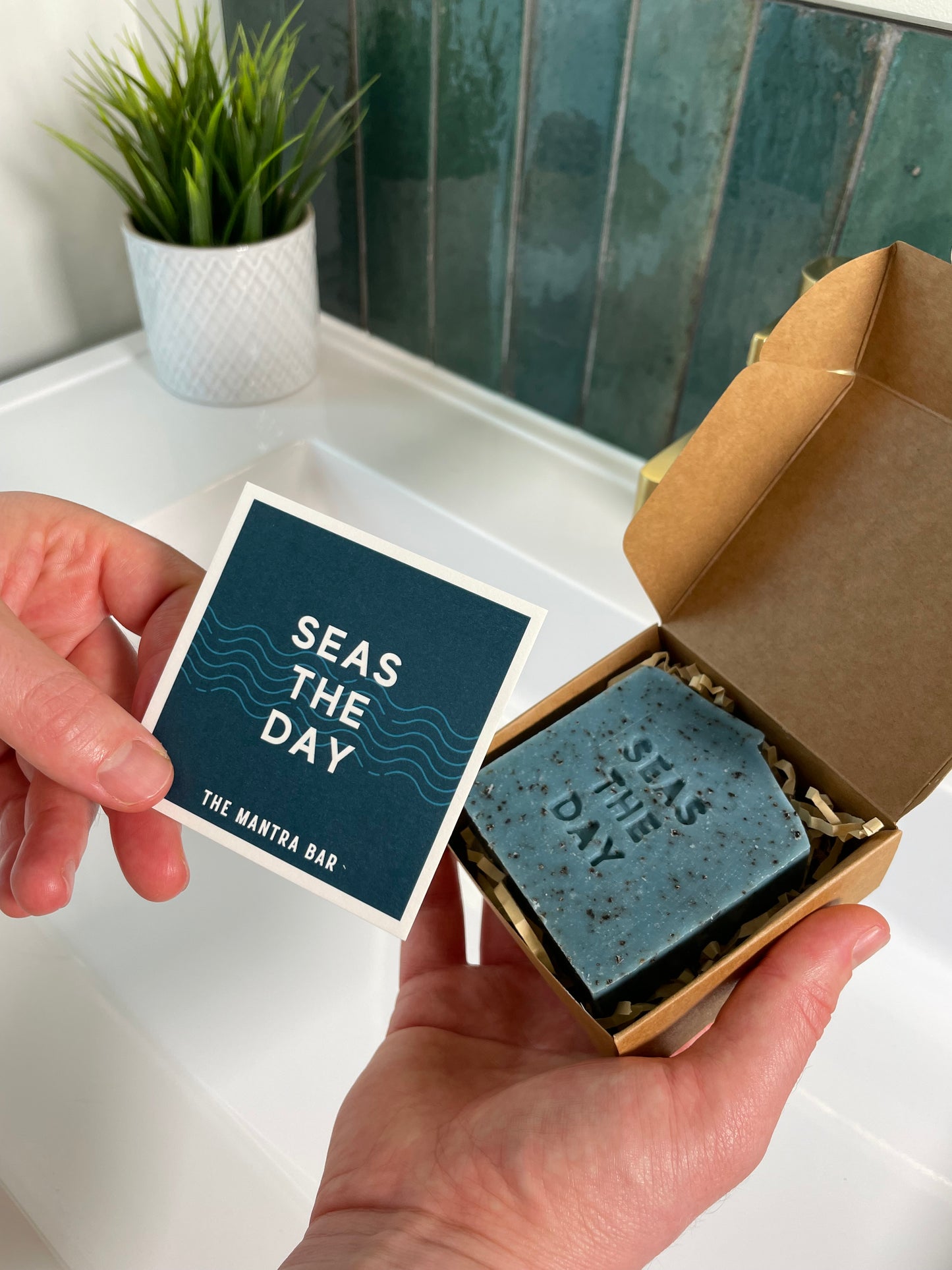 Lime, Lavender & Seaweed Soap Bar