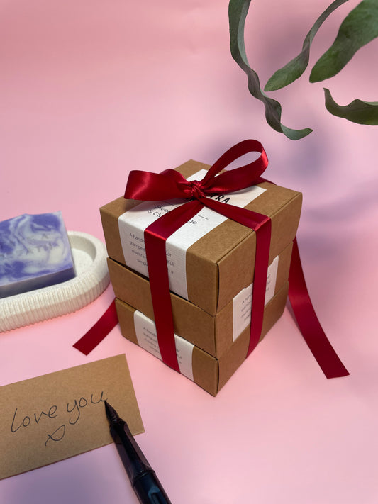 Valentine’s Gift Set – 3 Soap Bars