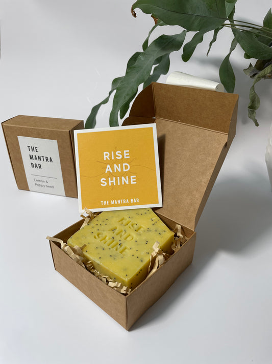 Lemon & Poppy Seed Soap Bar